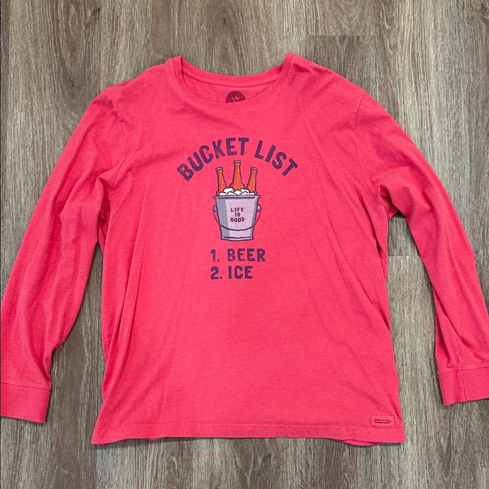 Life is Good Men’s Longsleeve Tshirt